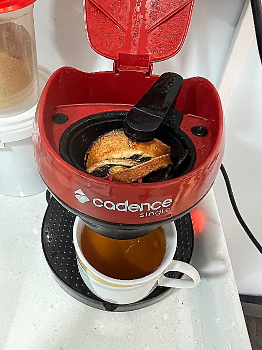 Früchtetee-Maschine statt Kaffeemaschine